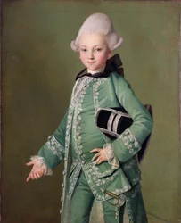 Portrait du Comte Bobrinsky (1762-1813) enfant, 1769